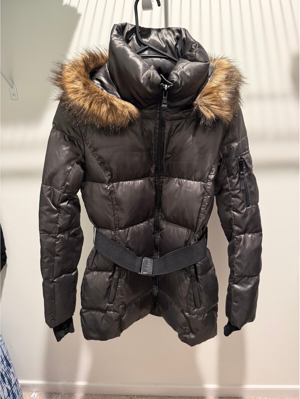 S13/NYC Belted Down Puffer Jacket